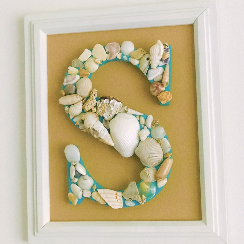 Beach Framed “S”